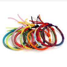 colorful Bohemian style bracelet hand woven thread bracelet